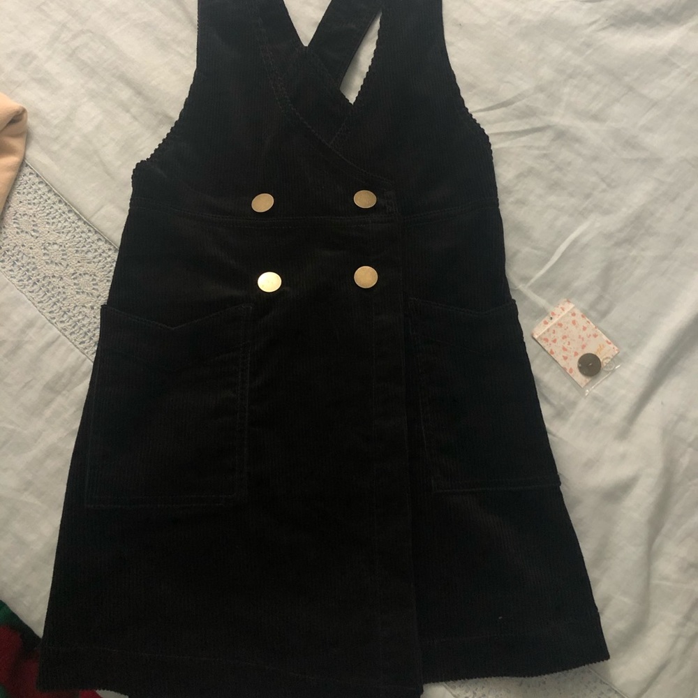Free People Velvet Overall/Dress